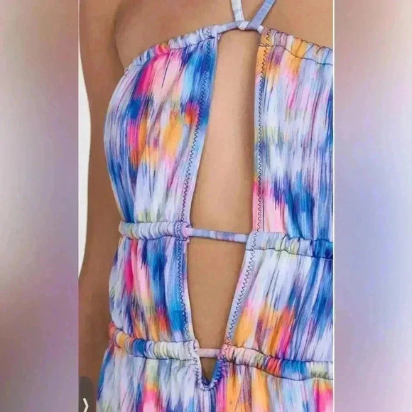 Ramy Brook Ikat Printed Marta One Piece Swimsuit - Picture 3 of 8